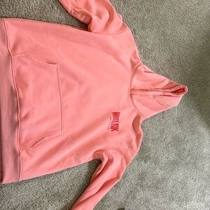 whitefox pink hoodie never worn size m/l